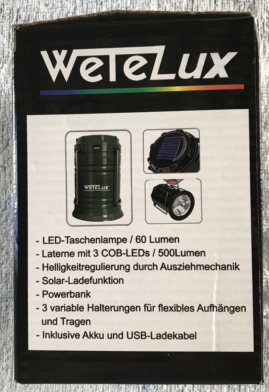 Lampade: LED-TASCHENLAMPE – Nuovo e nell'imballaggio originale da Ostermundigen venduto da Wyatt-Earp 1