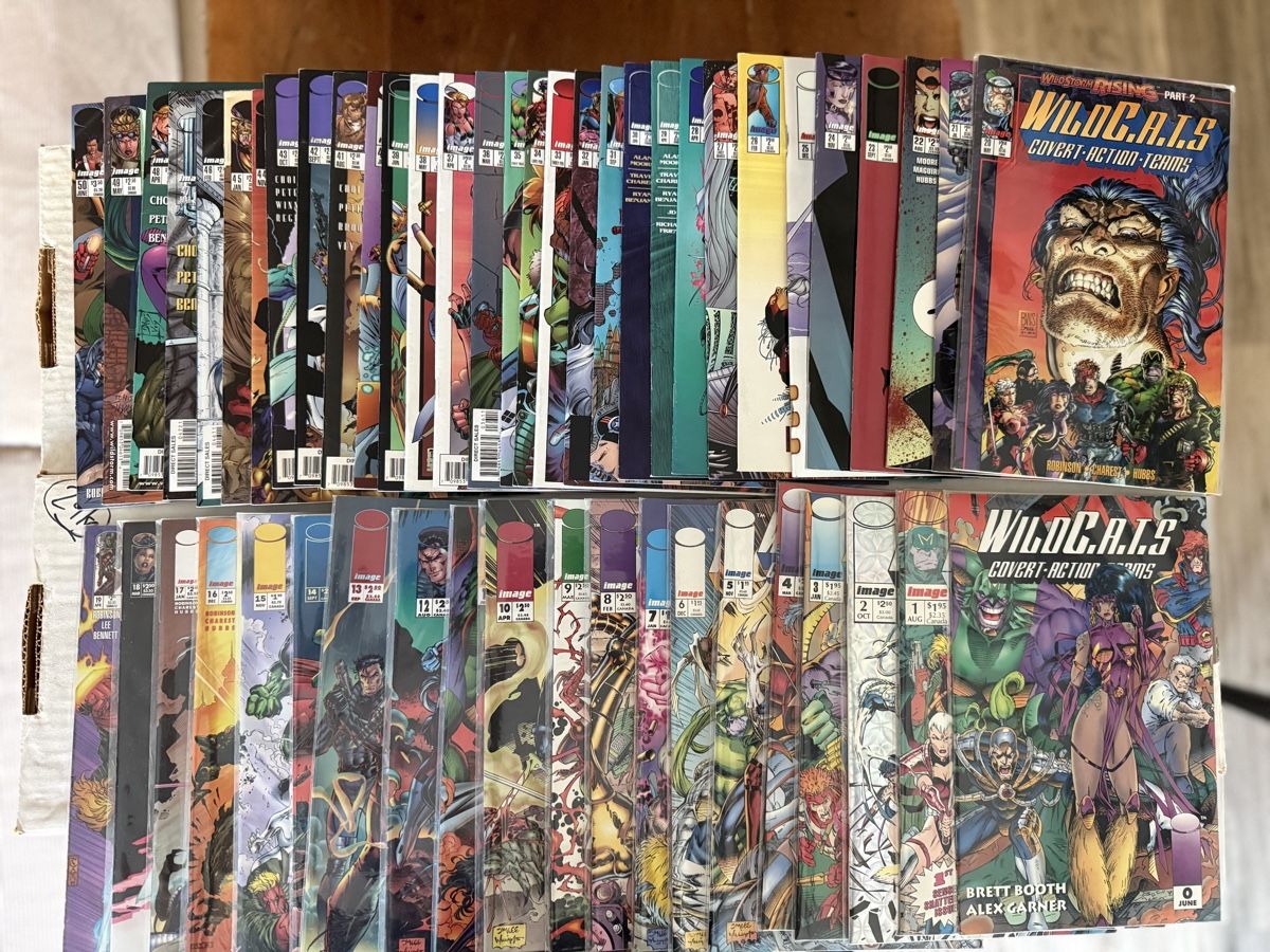 Fumetti: Wild C.A.T.S (intégrales des 3 séries) – Nuovo (secondo la descrizione) da Meinier venduto da fabdab 1
