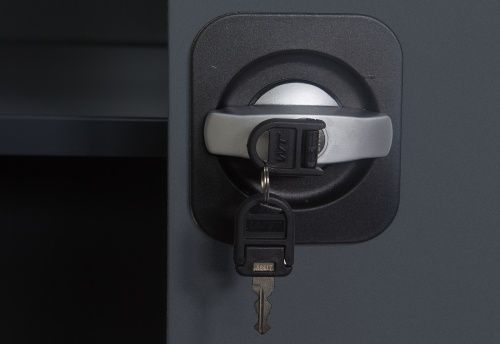 Schränke & Regale: Stahlschrank Moskau anthrazit/rot – Neu und originalverpackt aus Herbertingen von jet-line-e-trade 2