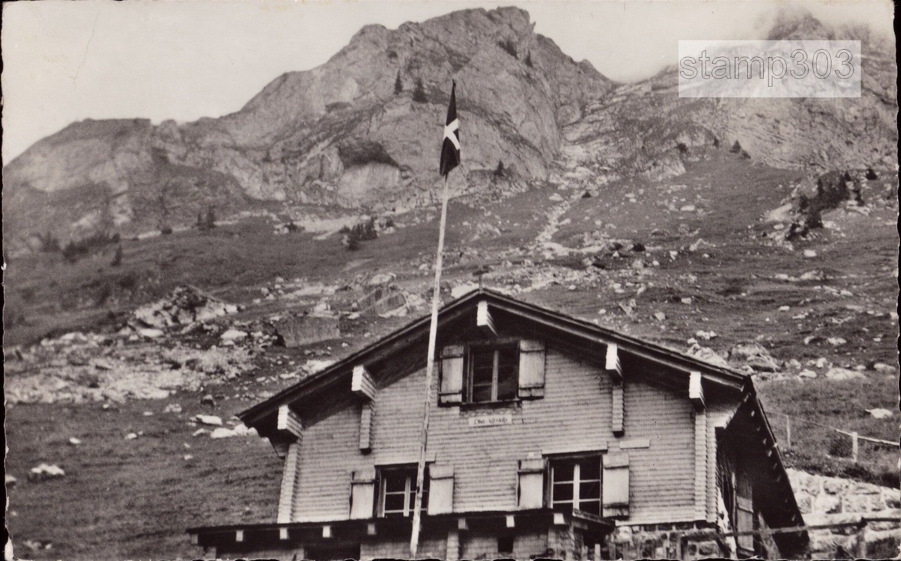 Ansichtskarten: AK 1967 Oberarni. Juchlipass – Gebraucht aus Eggersriet von glasshouse3egg