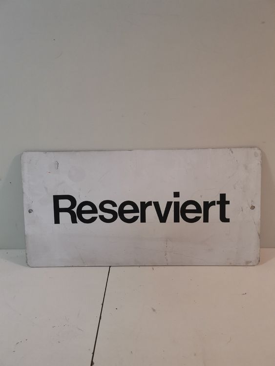 OLYCRAFT 8 Reserviert Schilder Acryl - Weiße Aufhänger Für Hochzeiten & Events | 27-28cm Mit Satinband