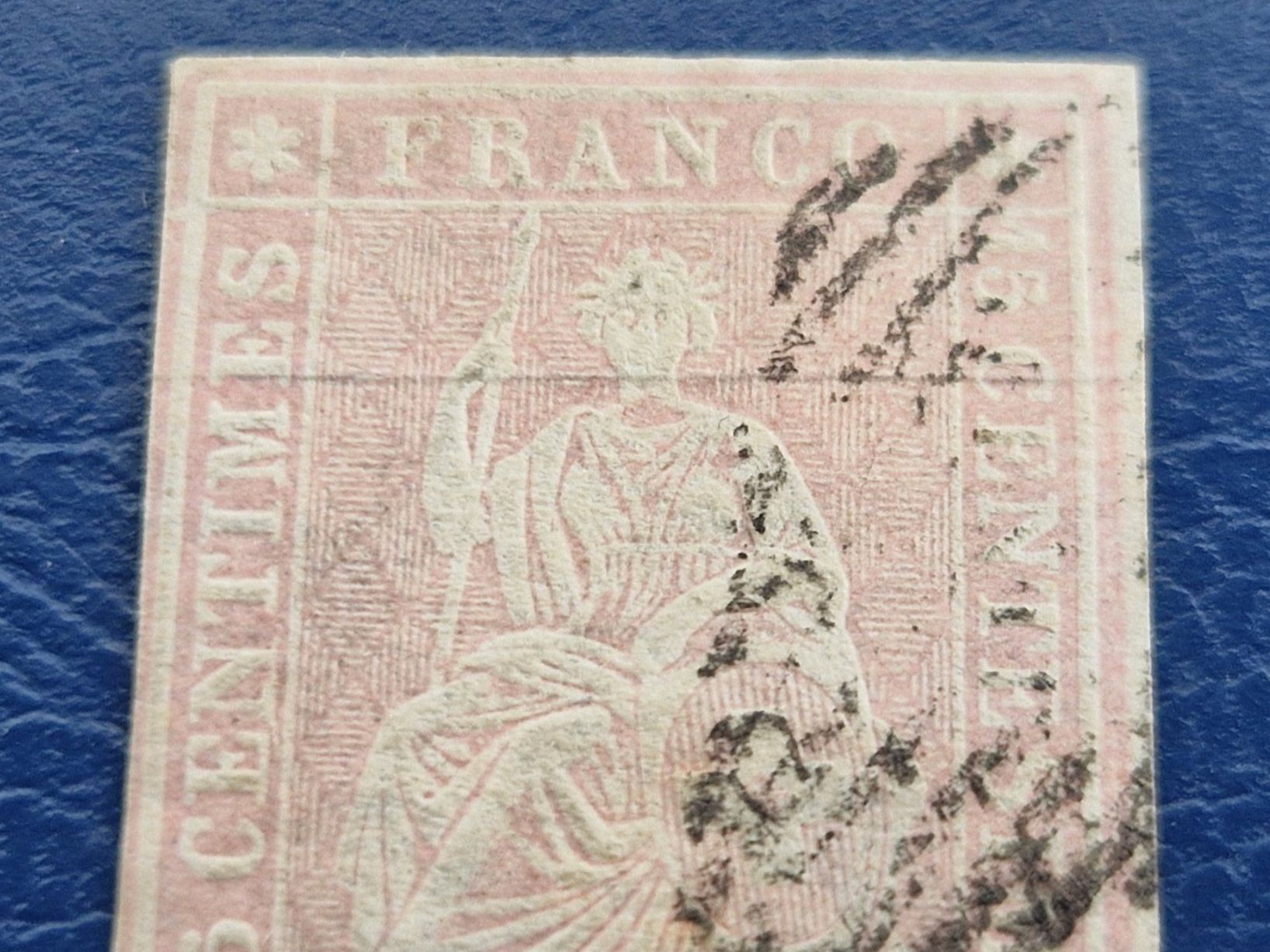 Tutti i francobolli: Strubel 24B, signiert, ab 1.- – Usato da Burgdorf venduto da Glossy01 1