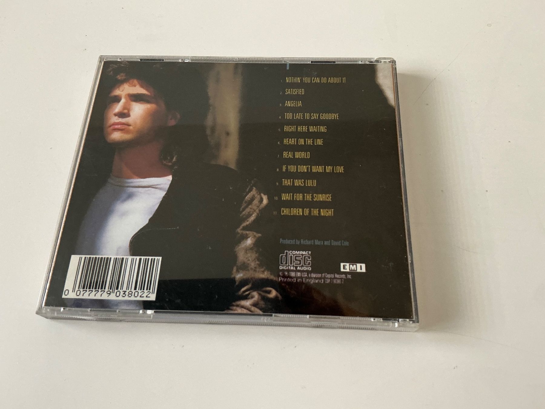 CD: Richard Mark / Repeat Offender / 1989 – Usato da Dübendorf venduto da Shreck 1