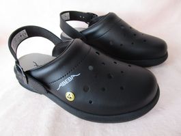 ABEBA ESD-Comfort Clog perforiert Sicherheitsschuh, EU36 neu