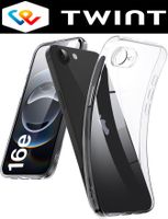 iPhone 16e Hülle Etui Silikon CLEAR Case Cover Tasche Coque