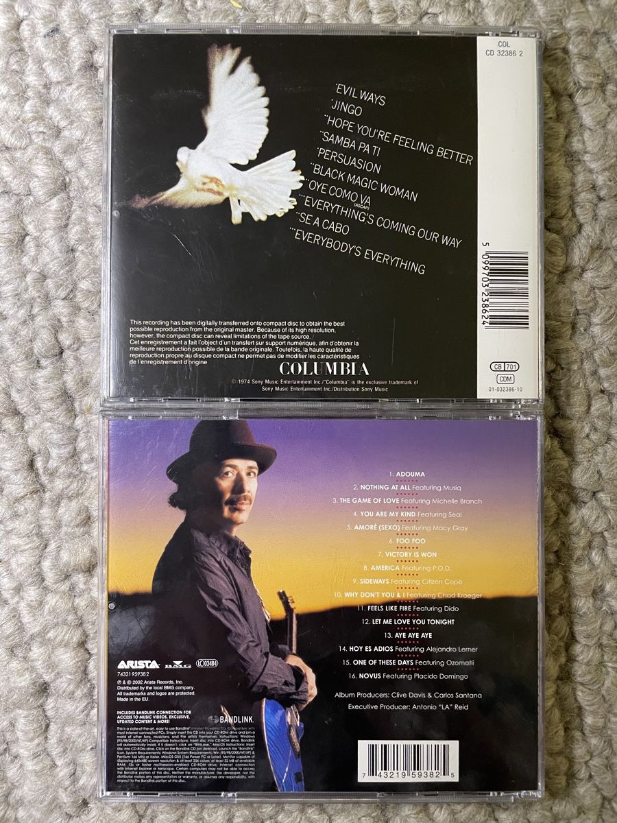 CD: 2x Carlos Santana  – Usato da Reinach AG venduto da trigger7811 2