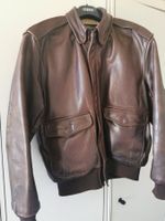A2 Pilotenjacke Leder braun, Gr. 42