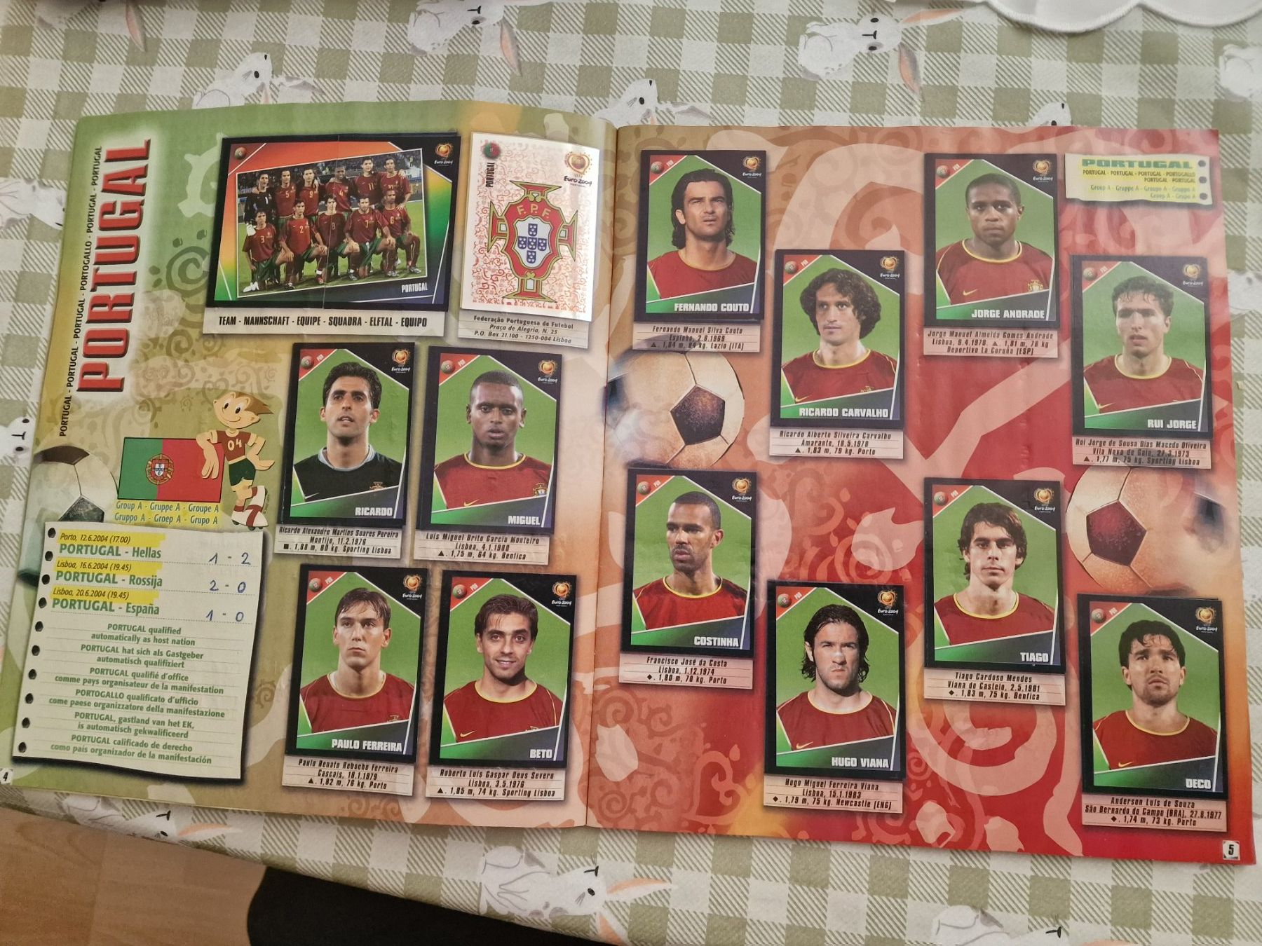 Panini Carte collezionabili: Panini euro 2004 Album – Usato da Adliswil venduto da vendor123 3