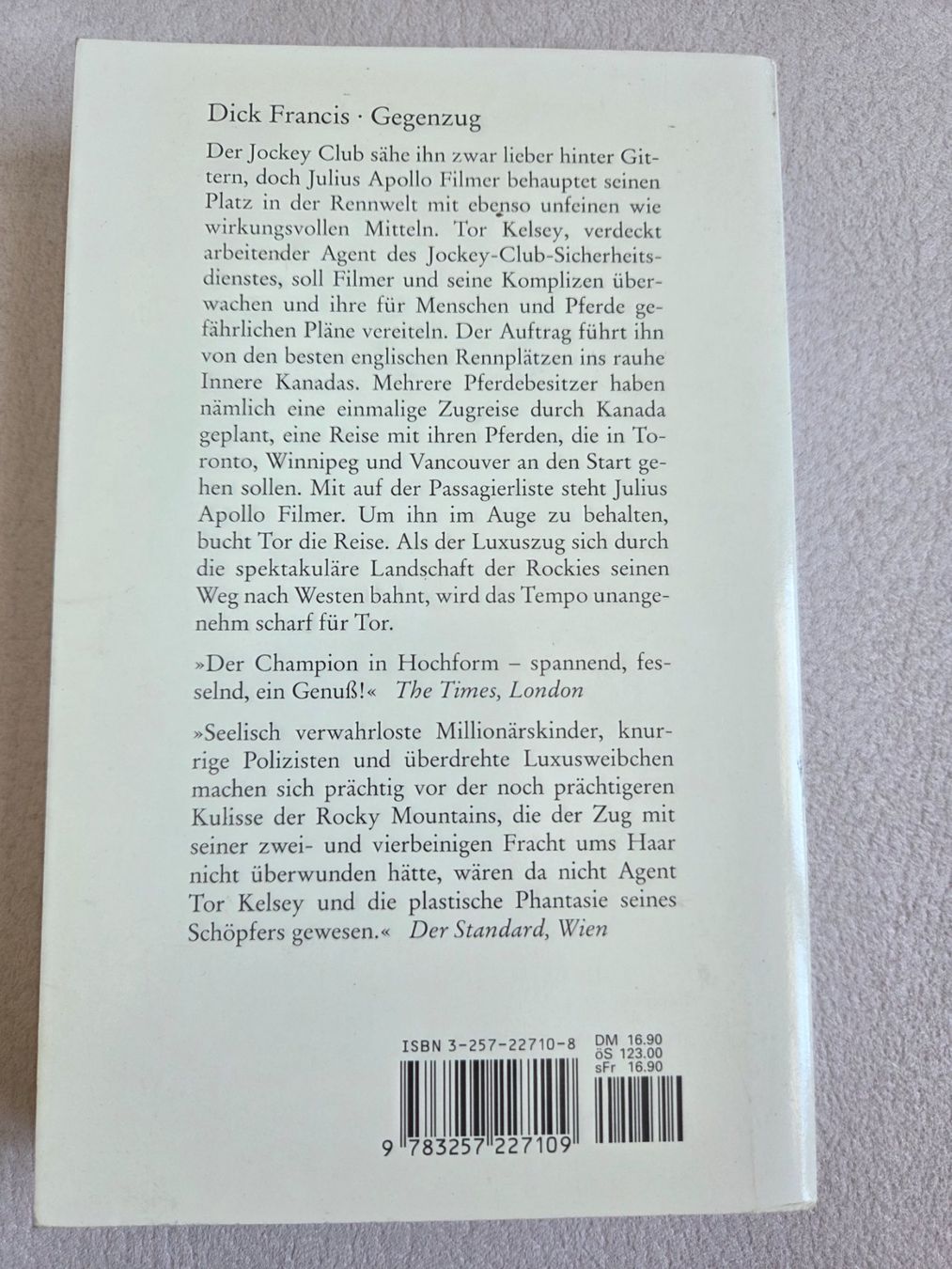 Libri: Dick Francis - Gegenzug – Usato da Bergdietikon venduto da Tanne_10 1
