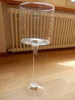 edles elegantes hohes Dekoglas für zb. Arrangements NEU Glas