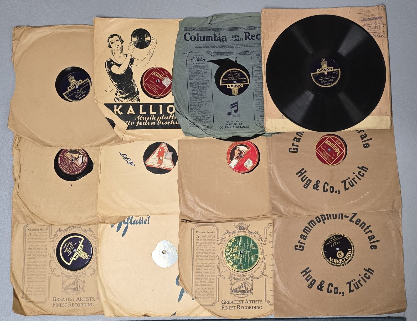 Dischi in vinile: 67 Schellackplatten Klassisch 1920er-1950er Jahre – Usato da Biberist venduto da Sienna09 4