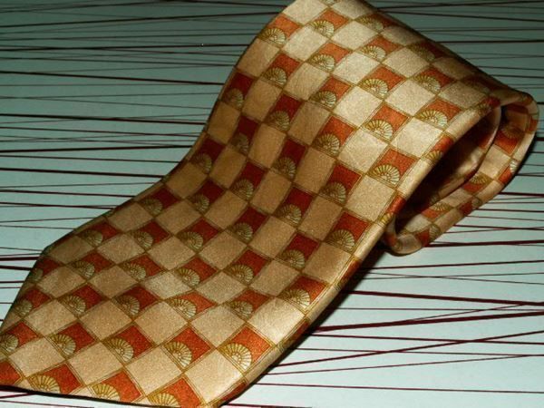 Lanvin Krawatten: LANVIN cravate en soie / seiden Krawatte – Gebraucht aus Cossonay-ville von Super-Price-Quality 1