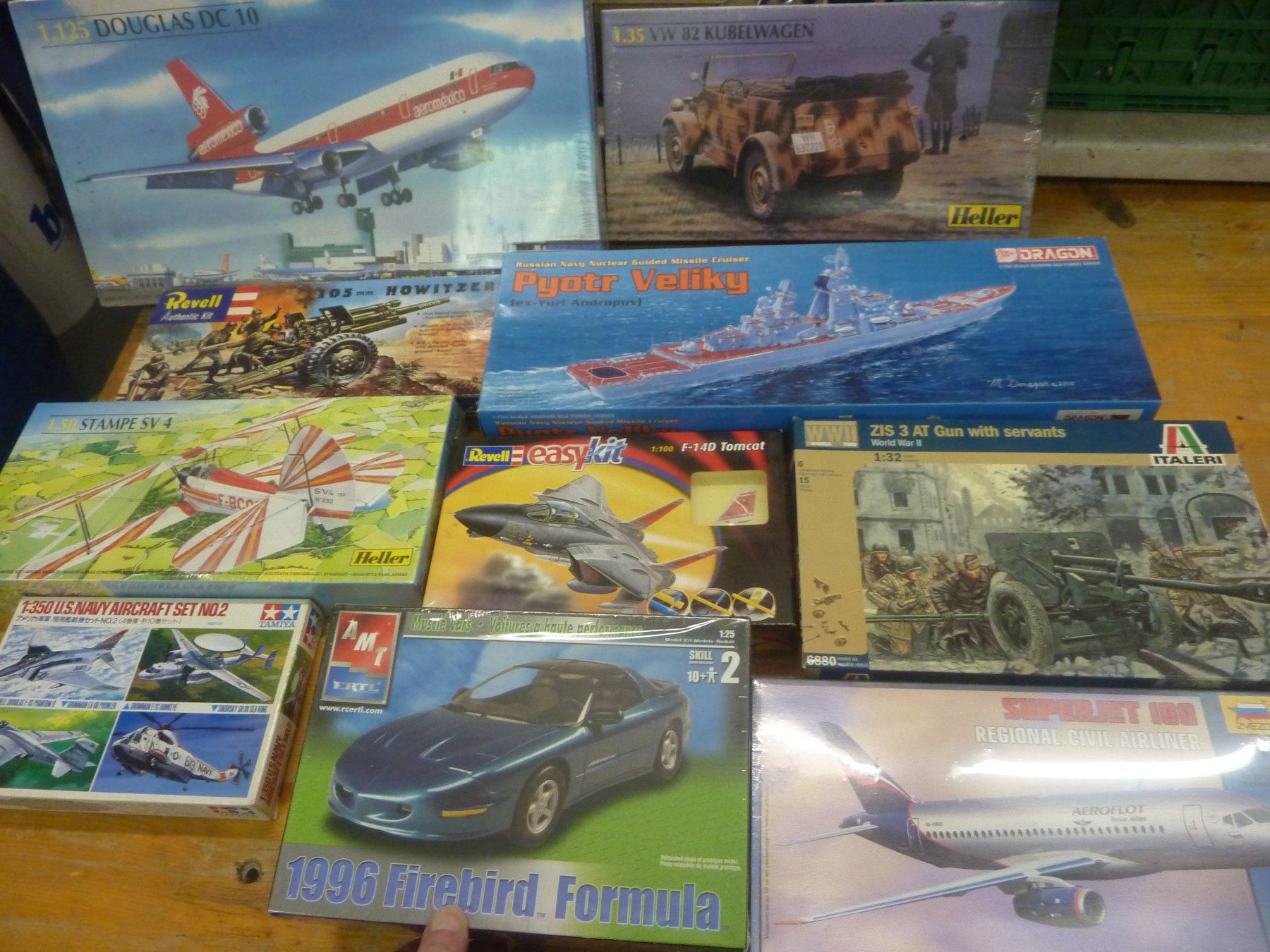 Kit di modellismo & Modellini statici: 10X MODELL KIT – Nuovo e nell'imballaggio originale da Balsthal venduto da bouteliee 2