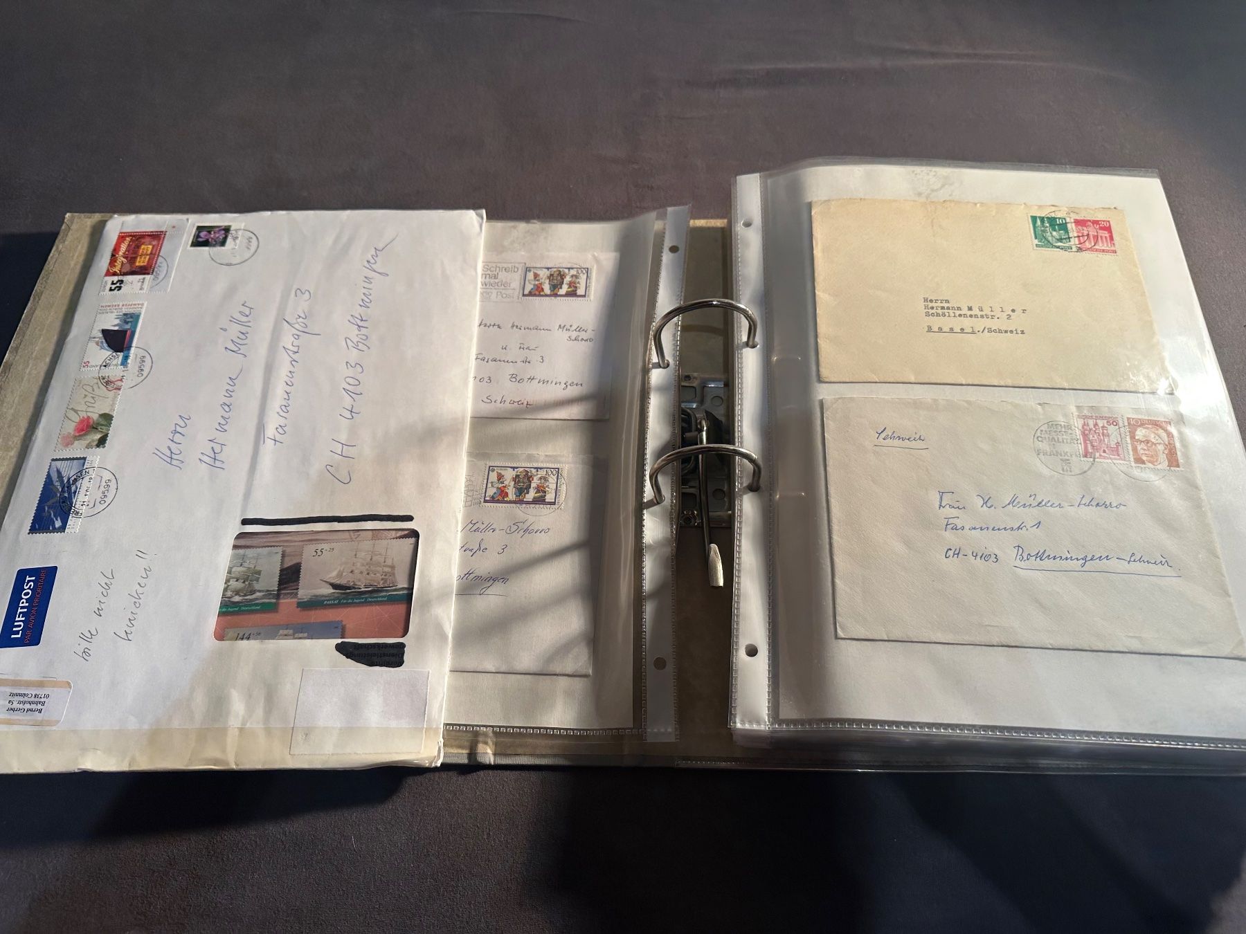 Alle Briefmarken: Sammlung Briefe Deutschland – Gebraucht aus Stettfurt von 2442 2