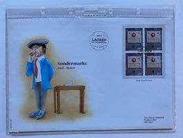 FDC Grossbrief Sondermarke Emil - Humor 2004 ET