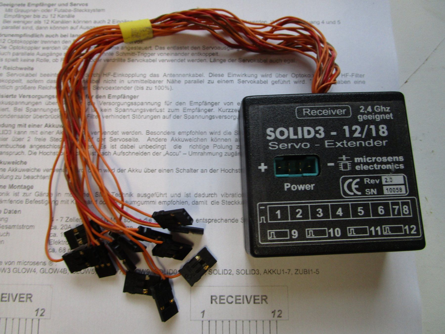 CD: Microsens Electronics Solid2-L2 Power Control SOLID3 12/18 – Usato da Ottikon venduto da Locomotive01 3