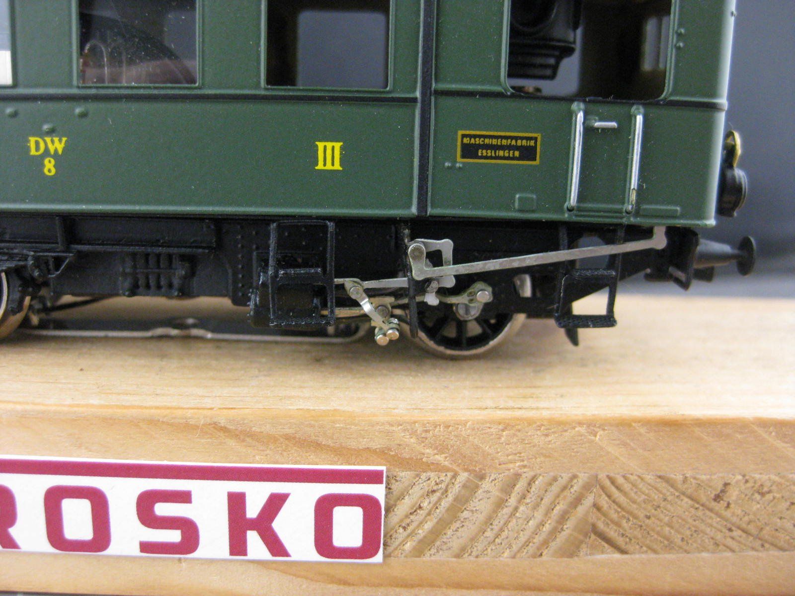 Modelleisenbahnen: SMF Würtembergischer Dampftriebwagen, Messing, mit OVP, Trie – Gebraucht aus Malters von Marosko 1