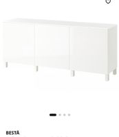 Side board IKEA weiss inklusiv Spiegel