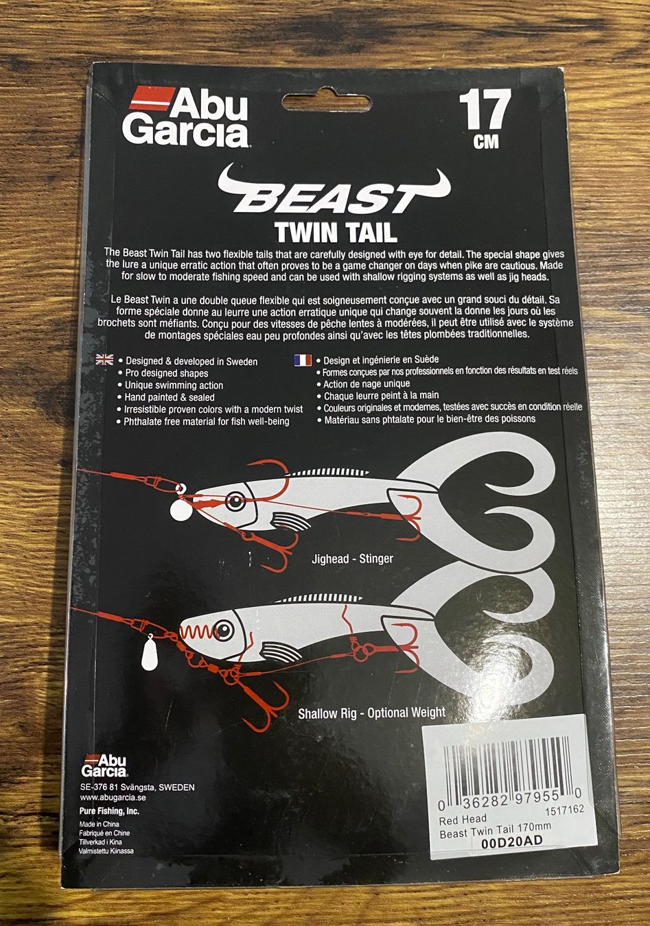 Abu Garcia Köder: ABU GARCIA Beast Twin Tail 17cm – Neu und originalverpackt aus Widnau von Fishingtackle_Oggy 2