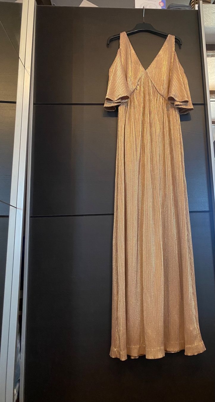 Robes: Wunderschöne goldige Kleid von Intropia – Neuf (Voir description) à Savosa par ankara111