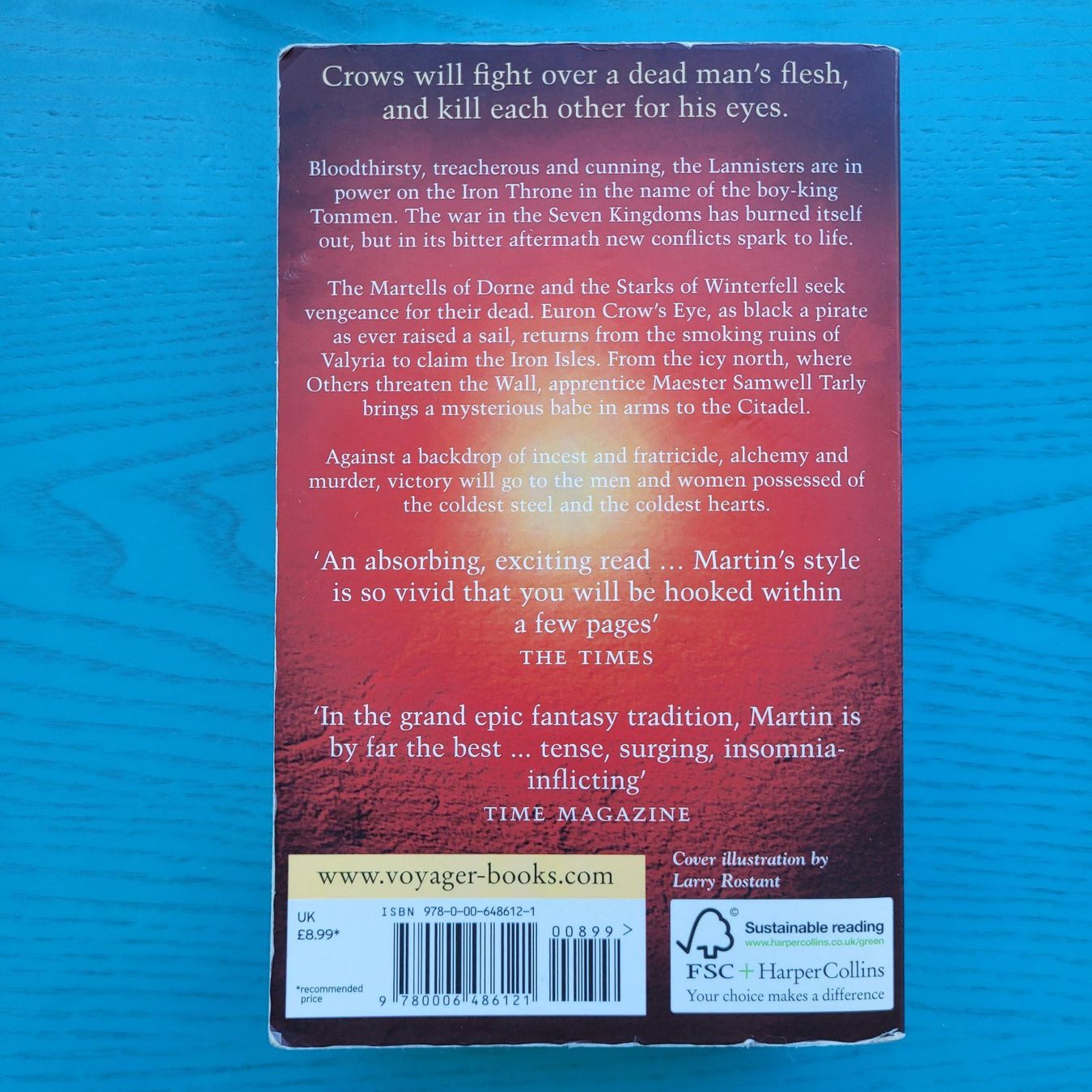 Bücher: George R.R. Martin- A feast for crows – Gebraucht aus SCHÜBELBACH von CoKaHa 1
