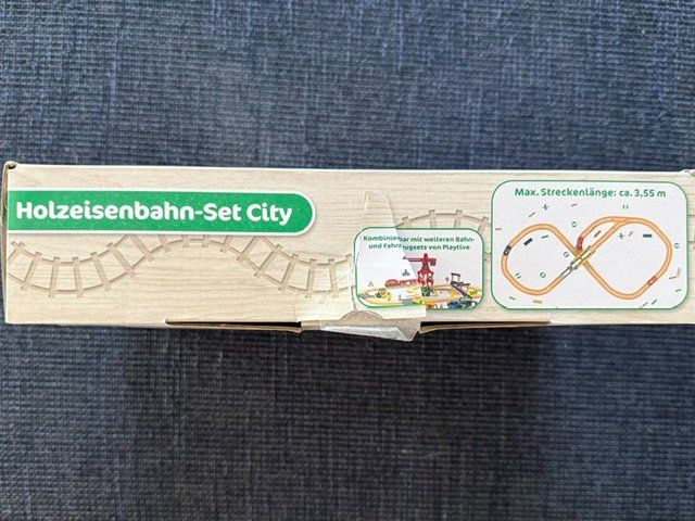 Giocattoli: Playtive Eisenbahn-Set - City, 67-teilig – Usato da Lostorf venduto da Nick1258 4