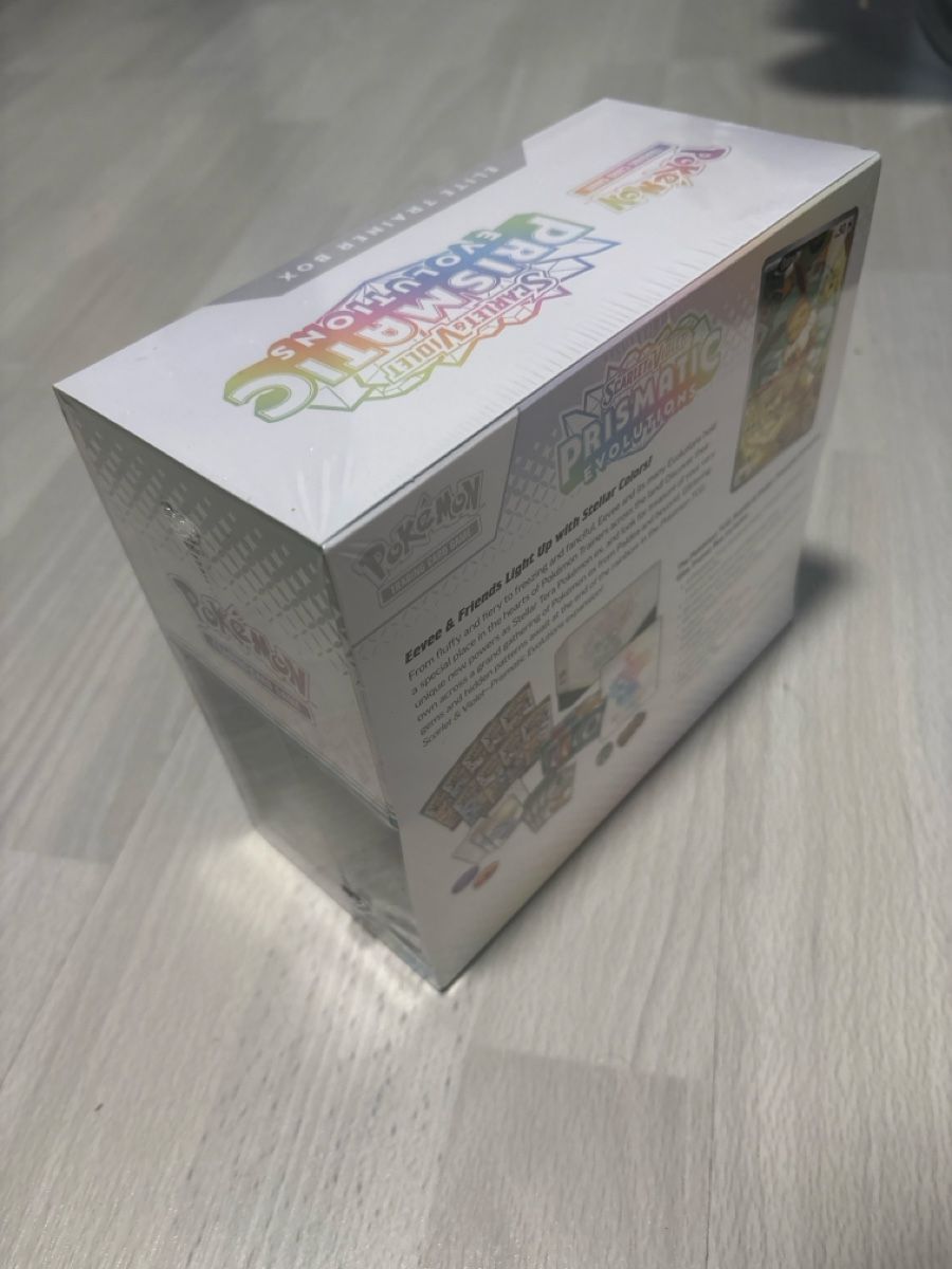 Pokémon Carte collezionabili: Prismatic Evolutions Élite traînée Box ETB 🇺🇸 – Usato da Delémont venduto da mar_7ynr 3