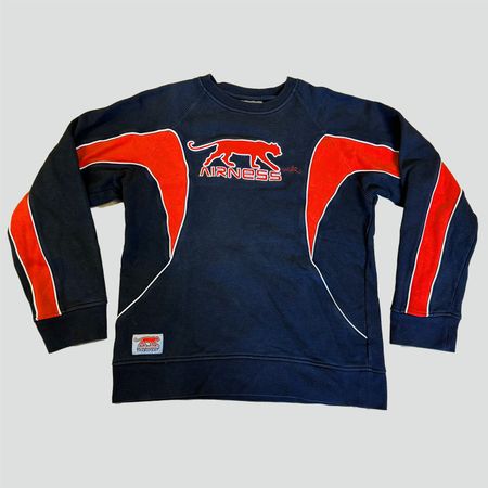 Airness streetwear black and red sweatshirt (Nike Adidas)