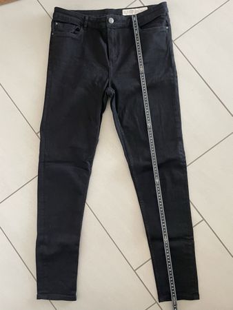 Schwarze Damen Jeans Gr L NEU