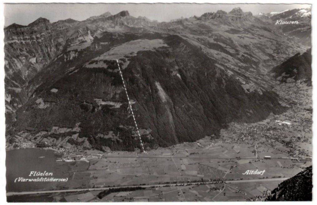 Cartoline postali: Altdorf - Luftseilbahn Eggberge – Usato da Binningen venduto da Mountainrider