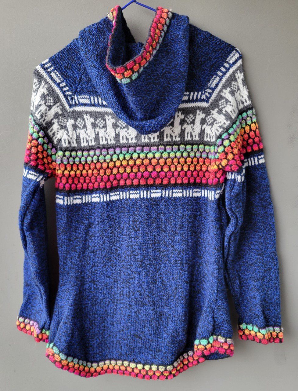 Giacche: wunderschöner Alpaca Strickjacke Pulli Gr.38-40, Neu!!! – Nuovo (secondo la descrizione) da Lima- Peru venduto da Alpaka-Haus 9