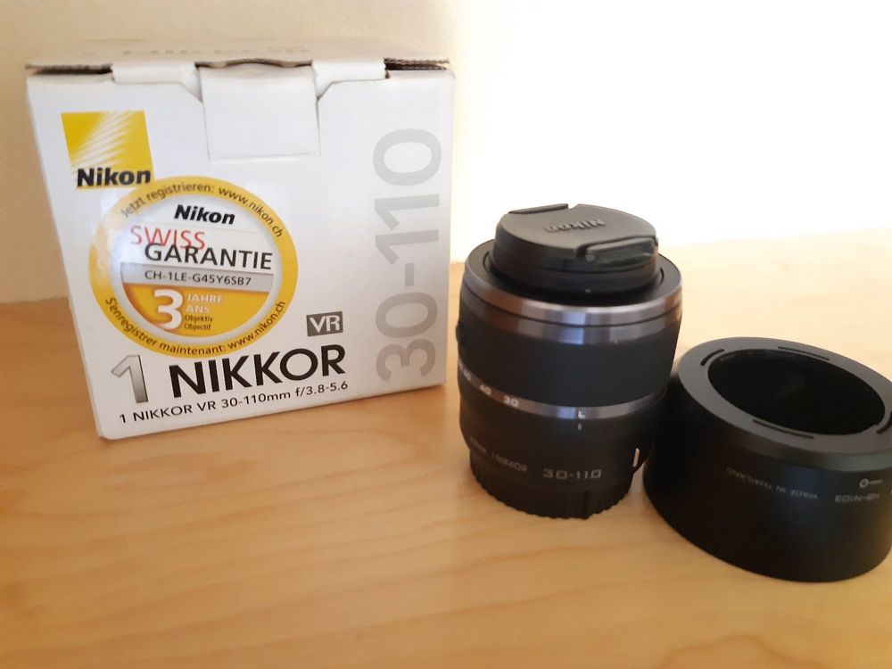 1 NIKKOR VR 30-110mm f/3.8-5.6 純正フード付き！ - レンズ(ズーム)