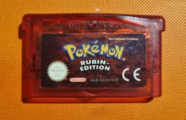 Pokemon Rubin Edition [neuwertige Batterie!] Gameboy Advance