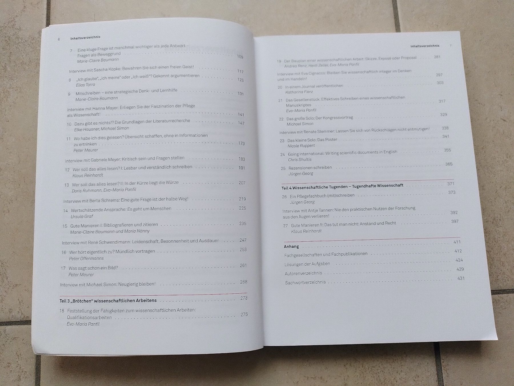 Libri: WISSENSCHAFTLICHES ARBEITEN IN DER PFLEGE – Usato da Brugg AG venduto da olamim 3