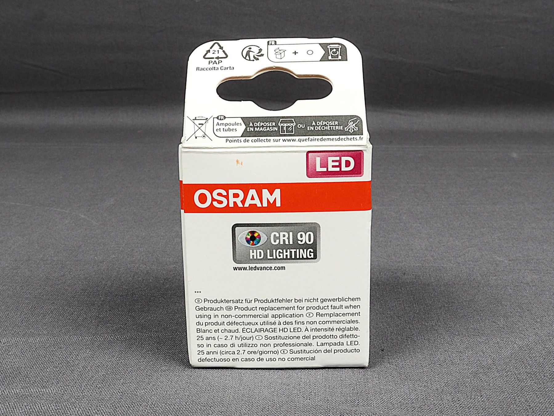 Osram Lampade: OSRAM LED Superstar MR16 GU5.3 – Nuovo (secondo la descrizione) da Steinen venduto da Restwert_Steinen 6