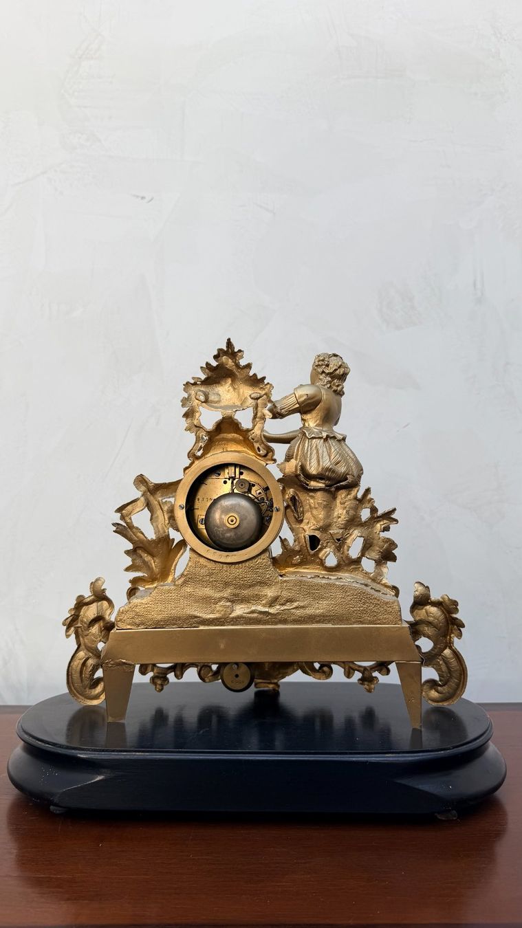 Orologi da terra & Orologi da parete: Pendule de cheminée de style Rococo ou Napoléon III – Usato da Bulle venduto da ABELiAM 7