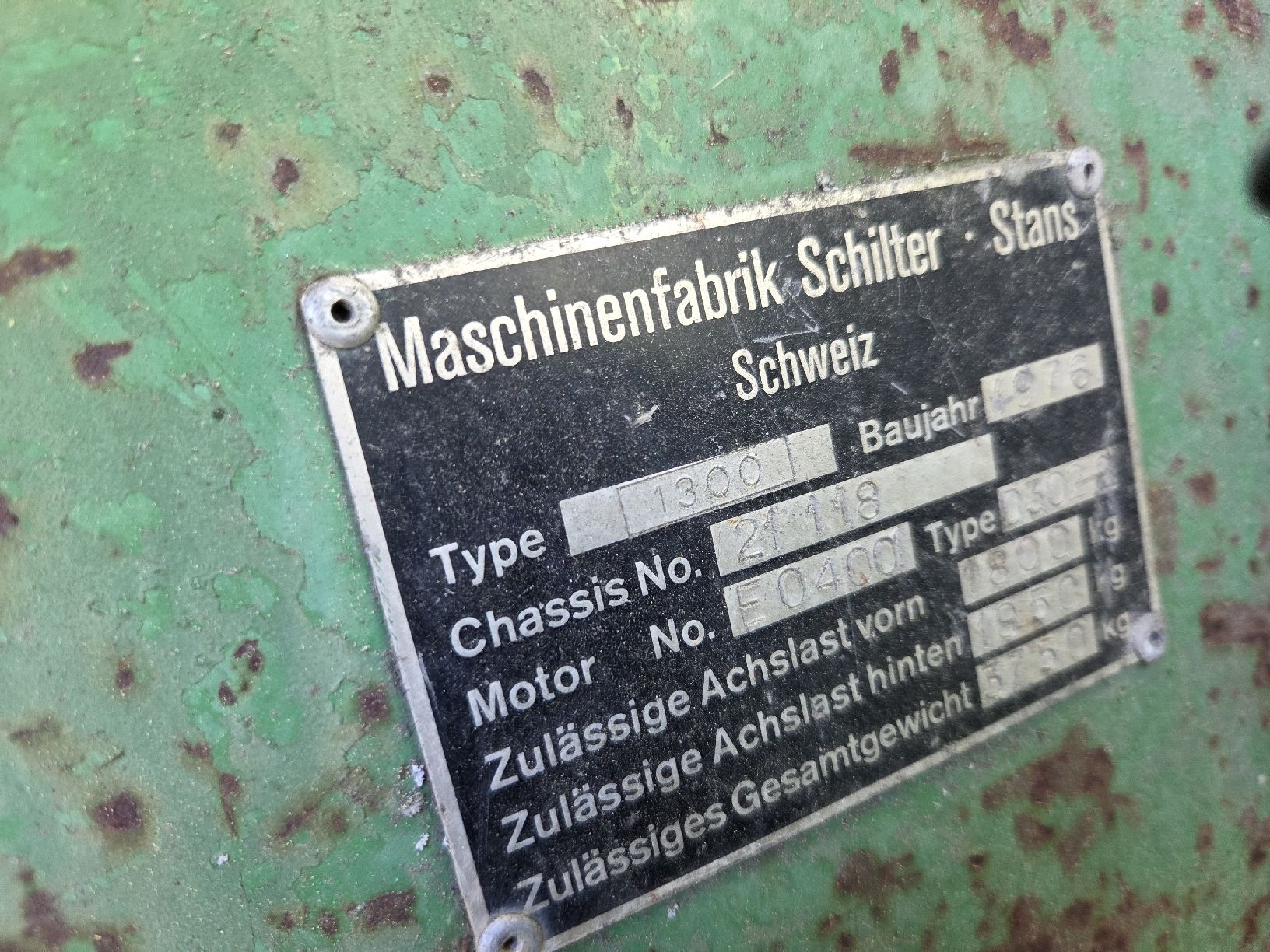Schilter Trattori: Schilter LT1 Transporter – Usato da Eichberg venduto da Schmid-Motos 5