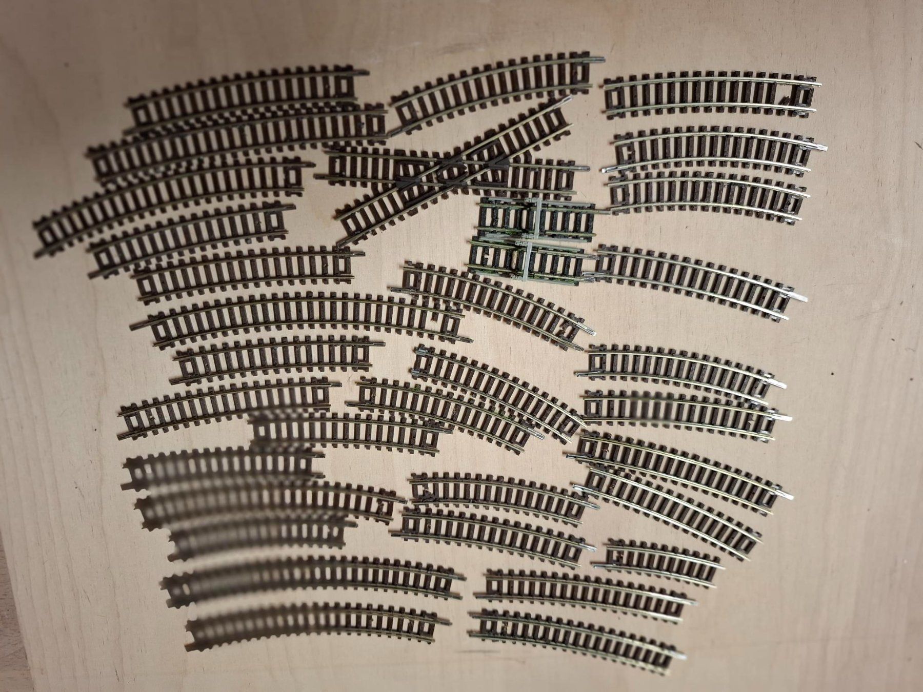 Fleischmann Modellini di ferrovie: Grosser Posten Schienen Spur N – Nuovo (secondo la descrizione) da Henau venduto da fag_lzx9 3