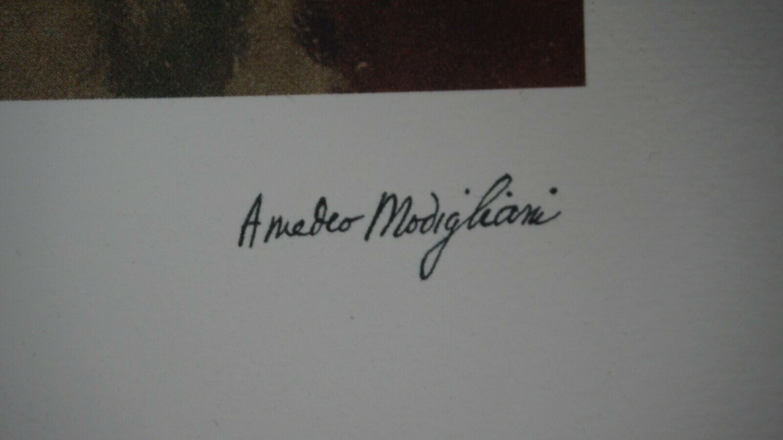 Foto & Immagini: Amedeo Modigliani   HANNUMMERIERT – Usato da Gersau venduto da kunst-online 3