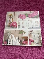 HOME Deko Bild, Leinwandbild, Wandbild, Herbstdeko, Neu