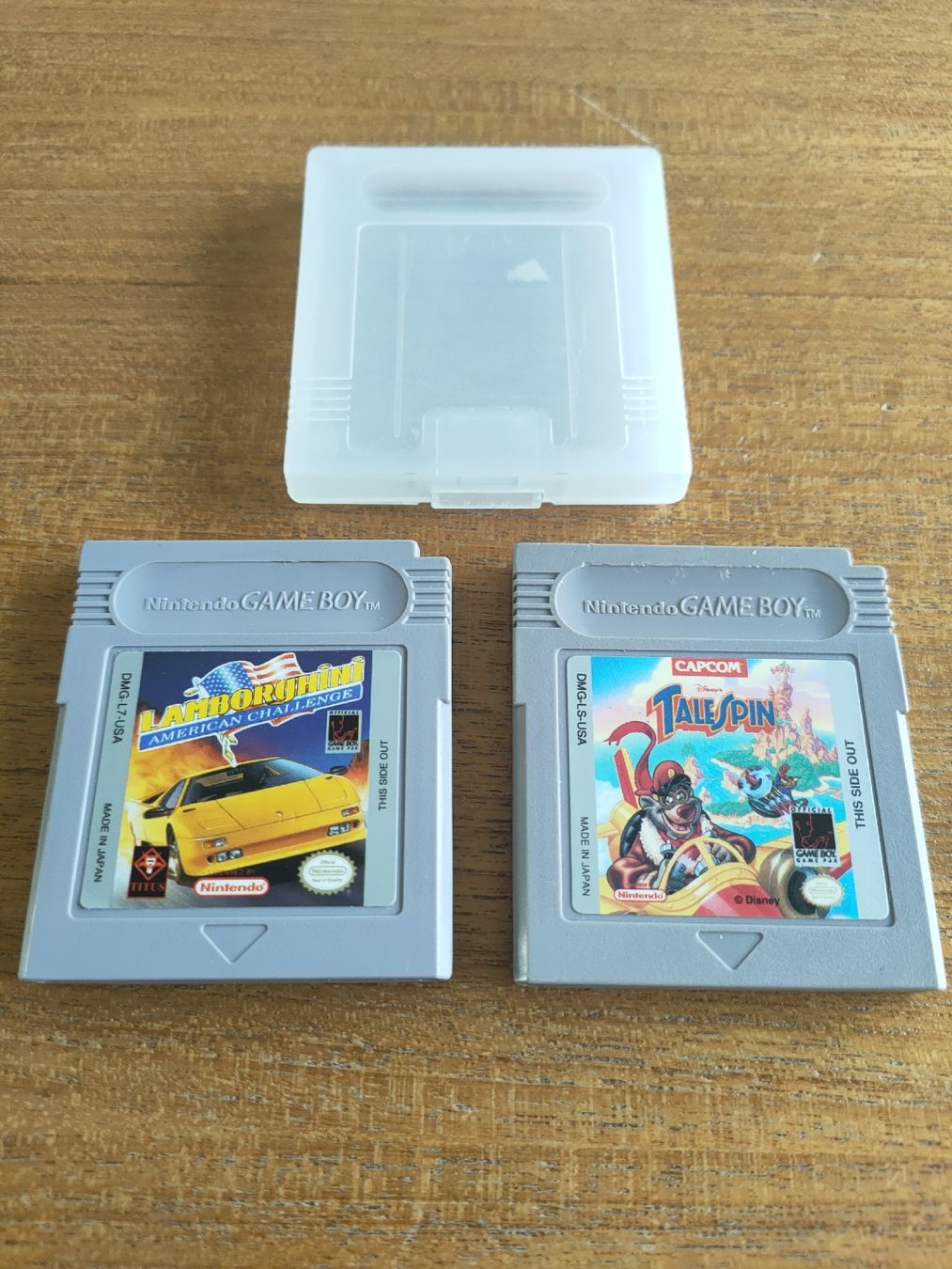 Nintendo Giochi: GAMEBOY Spiele 2 Stk.TALESPIN / LAMBORGHINI – Usato da Gossau SG venduto da Samus8