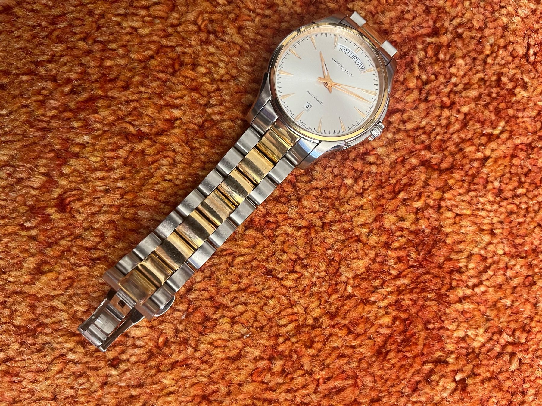 Hamilton Uhren: Hamilton Jazzmaster Day Date Auto Stahl/Gold - 2019 – Gebraucht aus St.Gallen von SCW_1993 5