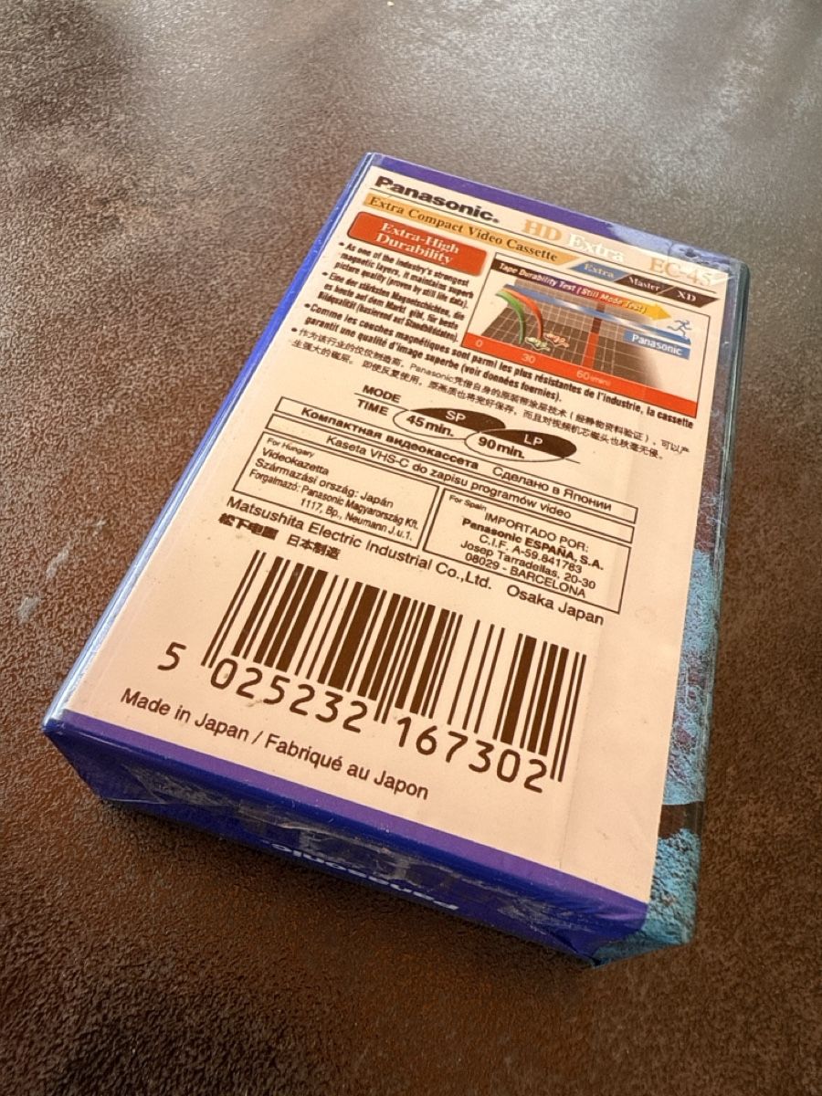 Tutti i VHS: Panasonic HD Extra – Nuovo e nell'imballaggio originale da Horriwil venduto da Carrera68 2