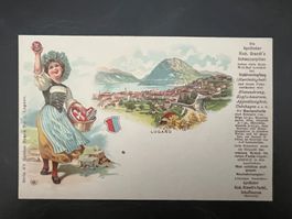 AK ca. 1900 Werbekarte Apotheke int.Text ungebraucht (G2945)