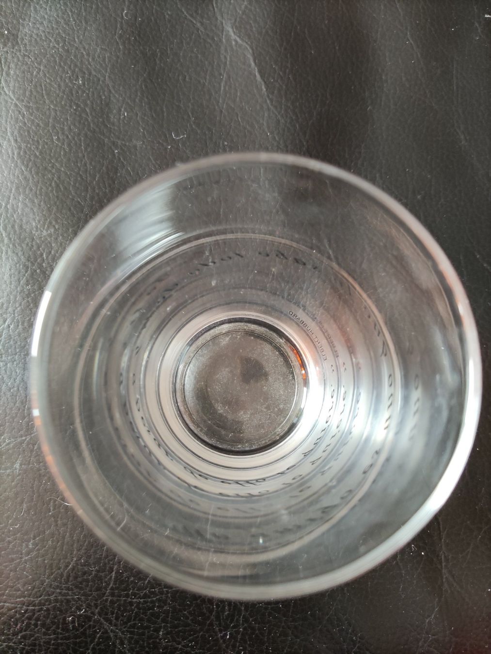 Gläser: Dessert/Snäck oder Wasser Glas mit Spruch 1.5 dl – Gebraucht aus Spreitenbach von lucius2024 1