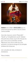 2x billets concert Keblack Metro Club Bale 09.10.2026.