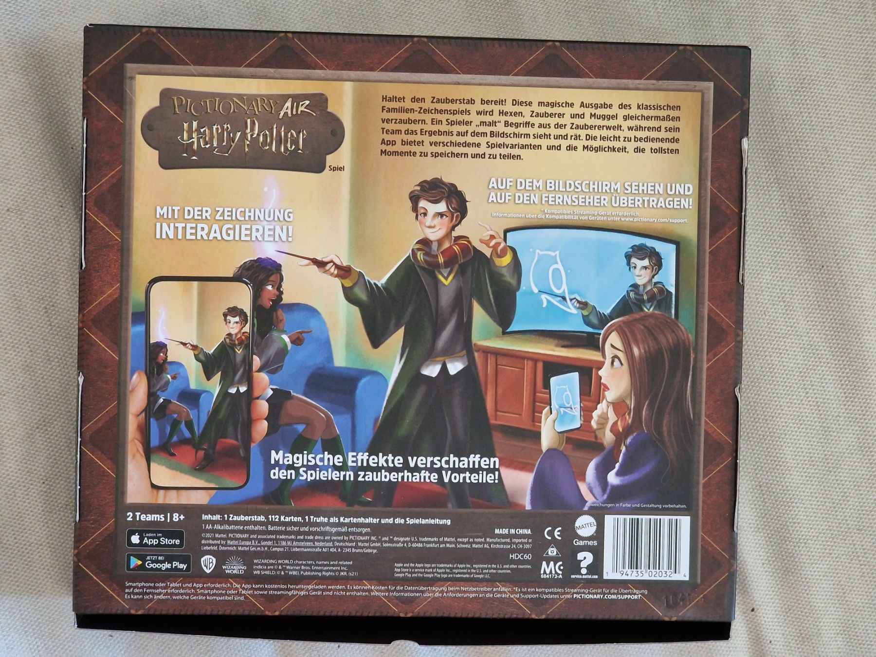 Mattel Giochi: unterhaltsames Harry Potter Pictionary Air NEU – Nuovo e nell'imballaggio originale da Zürich venduto da Pemberleys 4