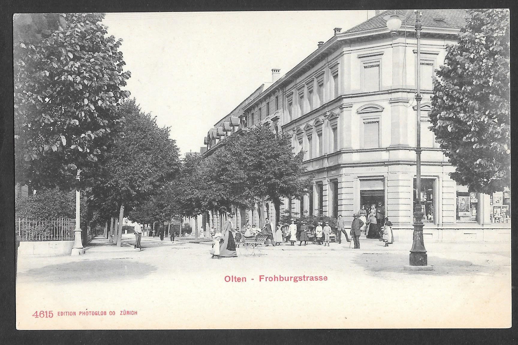 Cartoline postali: Olten Frohburgstrasse – Usato da Olten venduto da clotaldi