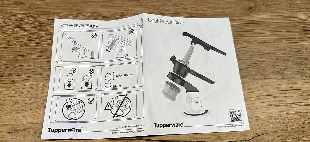 Küchengeräte: Tupperware Chef Press Dicer – Gebraucht aus Thun von MelAaare 2