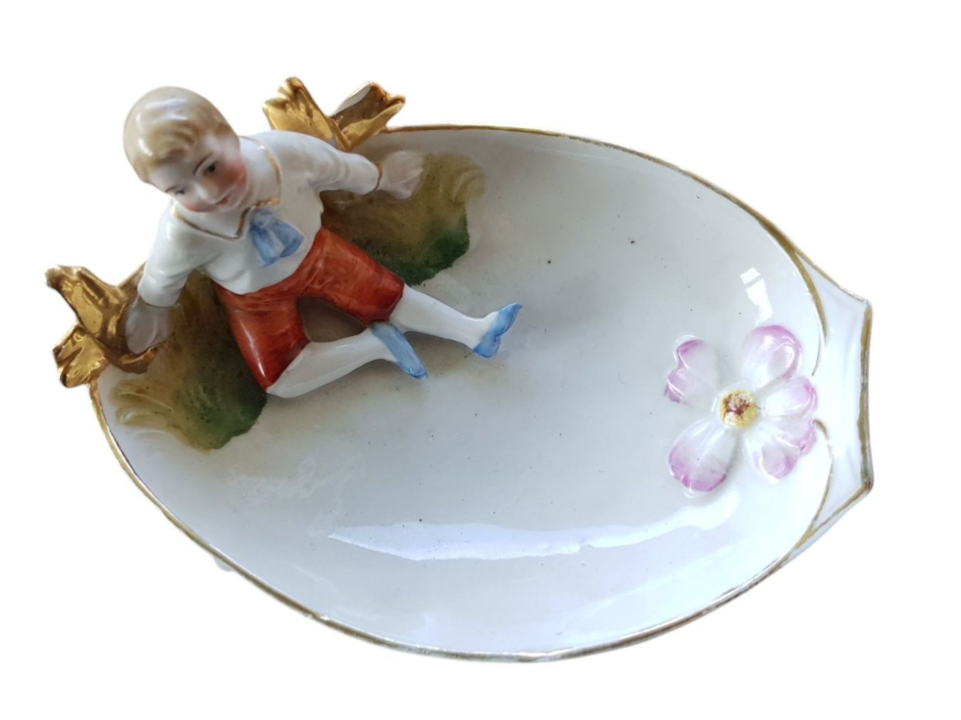 Statuette: Porzellanfigur Schale antik – Usato da Mörschwil venduto da antiksalon 2